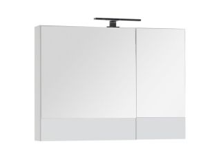 Зеркало-шкаф Aquanet Верона 90 белый